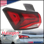 Halogen Tail Light for Chevrolet Equinox (2022–2024) Left Driver Stop Lamp