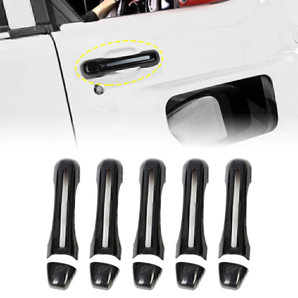 4-DR ABS Tailgate Handle Cover Trim for Jeep Wrangler JL (2018-2020)