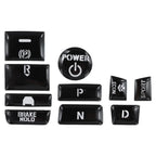 Rubber Handbrake Parking Button Cap Cover Decal for Accord