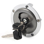 Motorcycle Fuel Gas Cap Cover Alloy Lock Keys for Honda Rebel 300 (2017-2018)