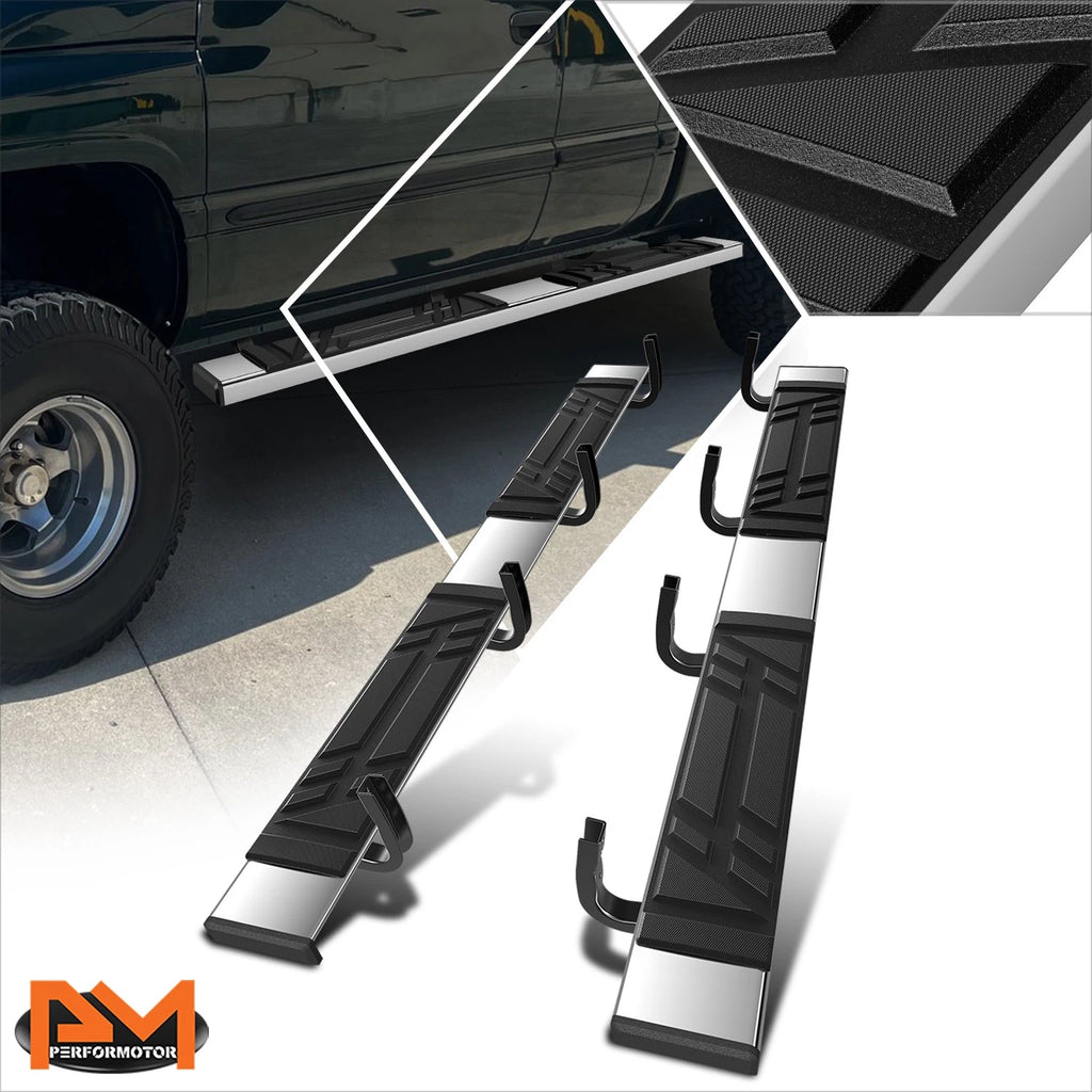 Set of 2 Side Step Pads for Dodge Ram 1500-3500 Ext Cab (1995–2002)