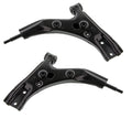 Set of 2 Front Lower Suspension Control Arms for Ford Escort, Mazda Protege (1990–2002)