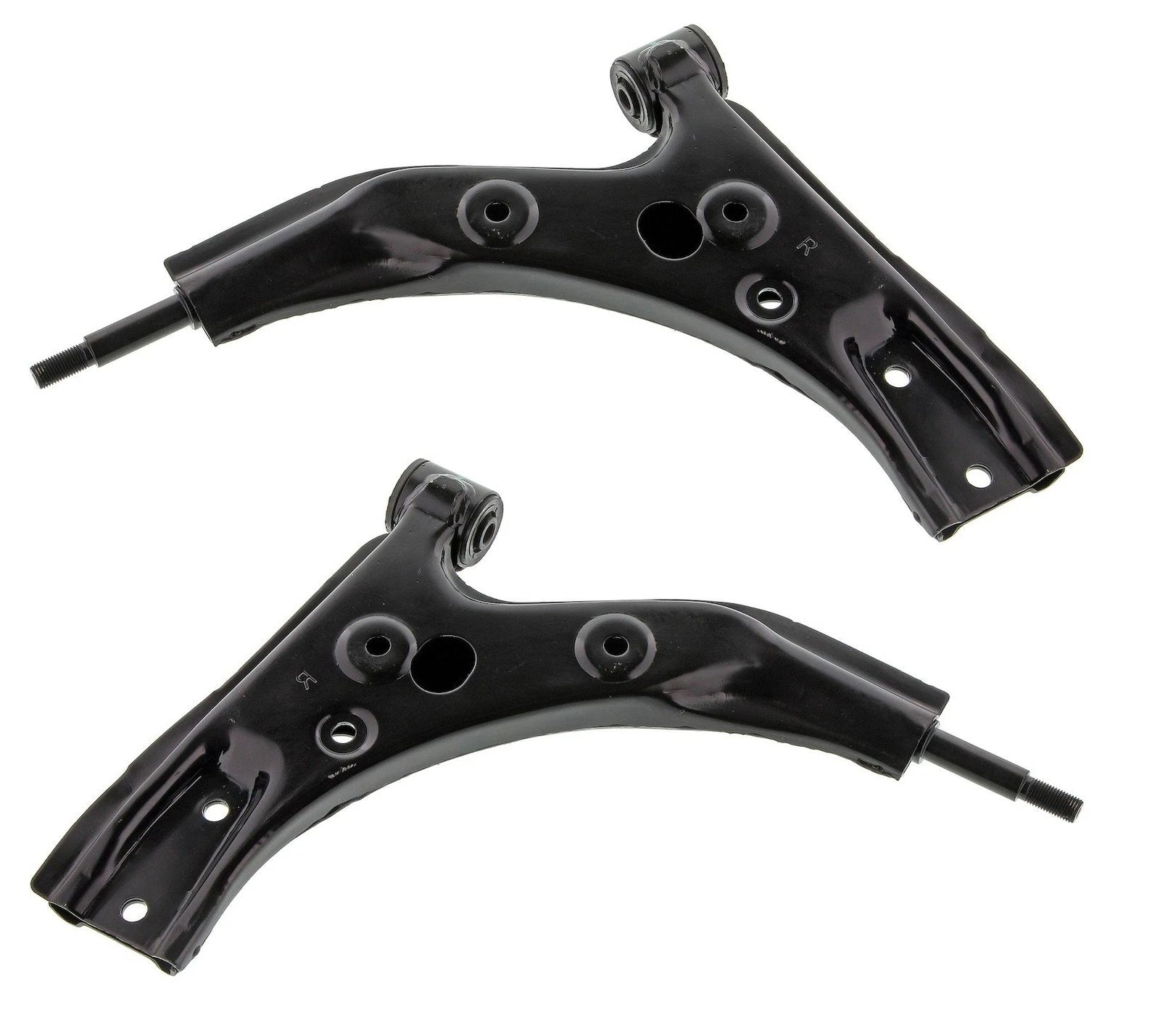 Set of 2 Front Lower Suspension Control Arms for Ford Escort, Mazda Protege (1990–2002)