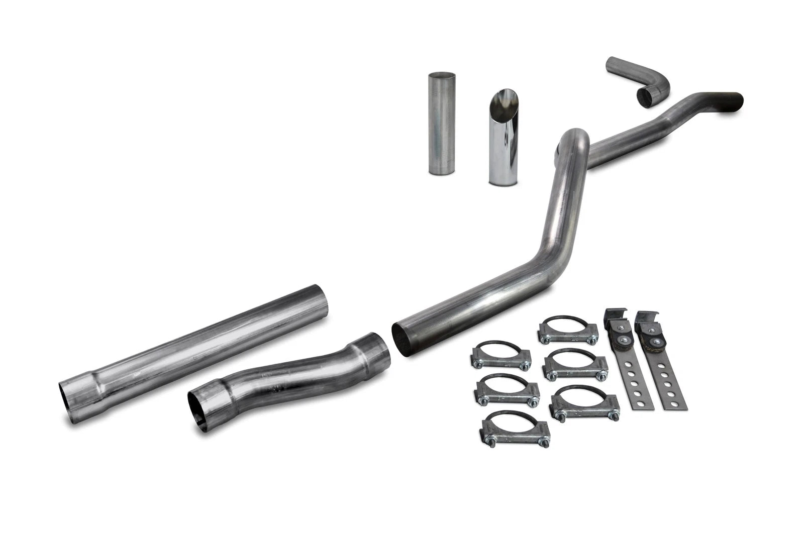 2.5" Aluminized Exhaust Straight Pipe with Tip for Jeep Cherokee XJ (1984–2001)