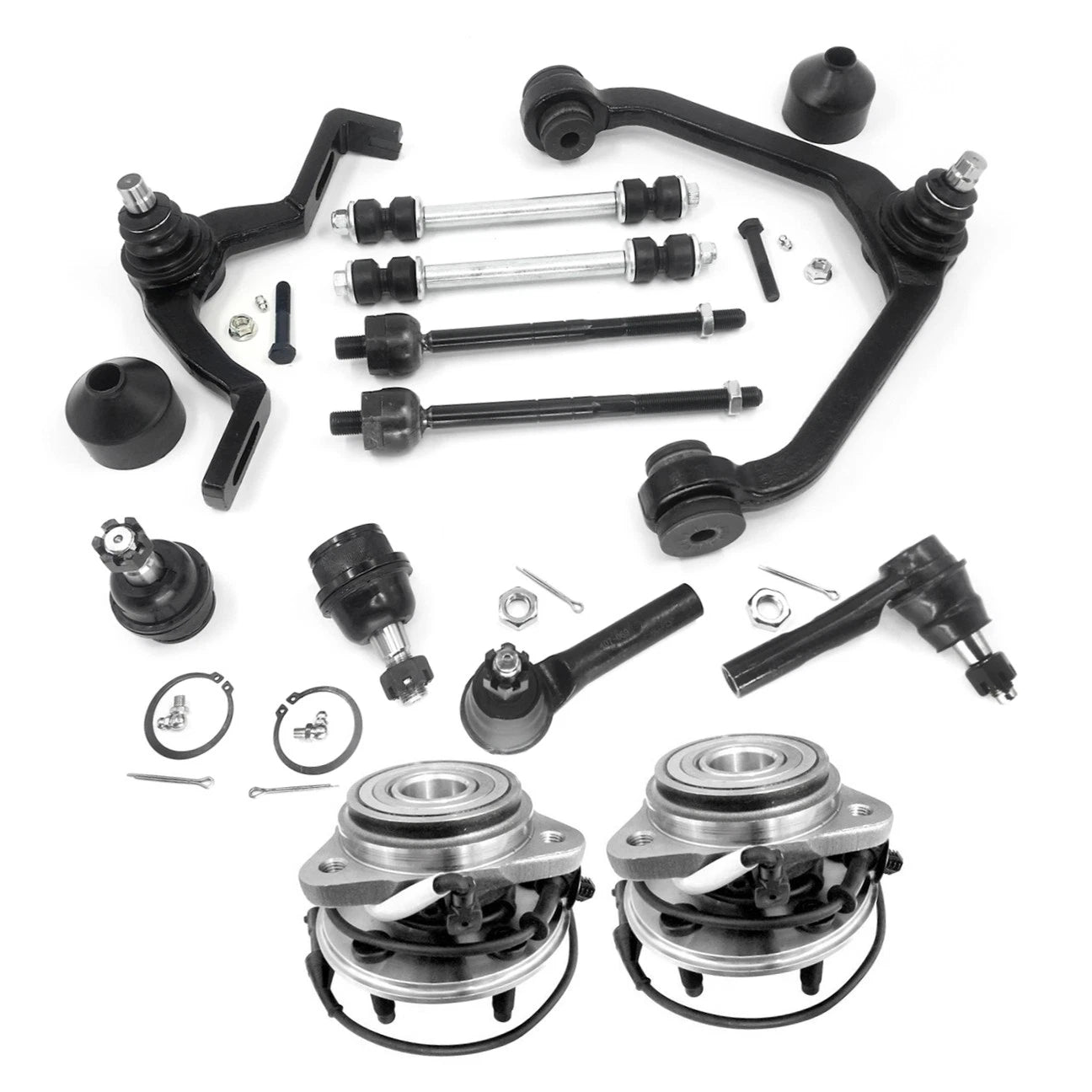 Wheel Hub & Bearing + Control Arm Kit for Ford Ranger, Mazda B4000, B3000 (4WD)
