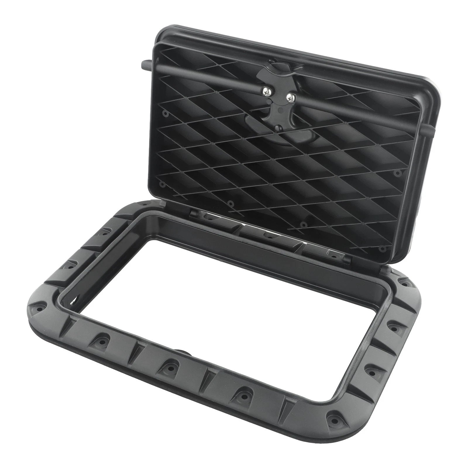 Marine Deck Plate Square Hatch Pull Out Handle for Boat/Kayak/Canoe