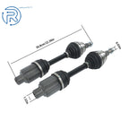 Pair Front CV Axle Shaft for Dodge Ram 1500 (2002-2010) 4WD