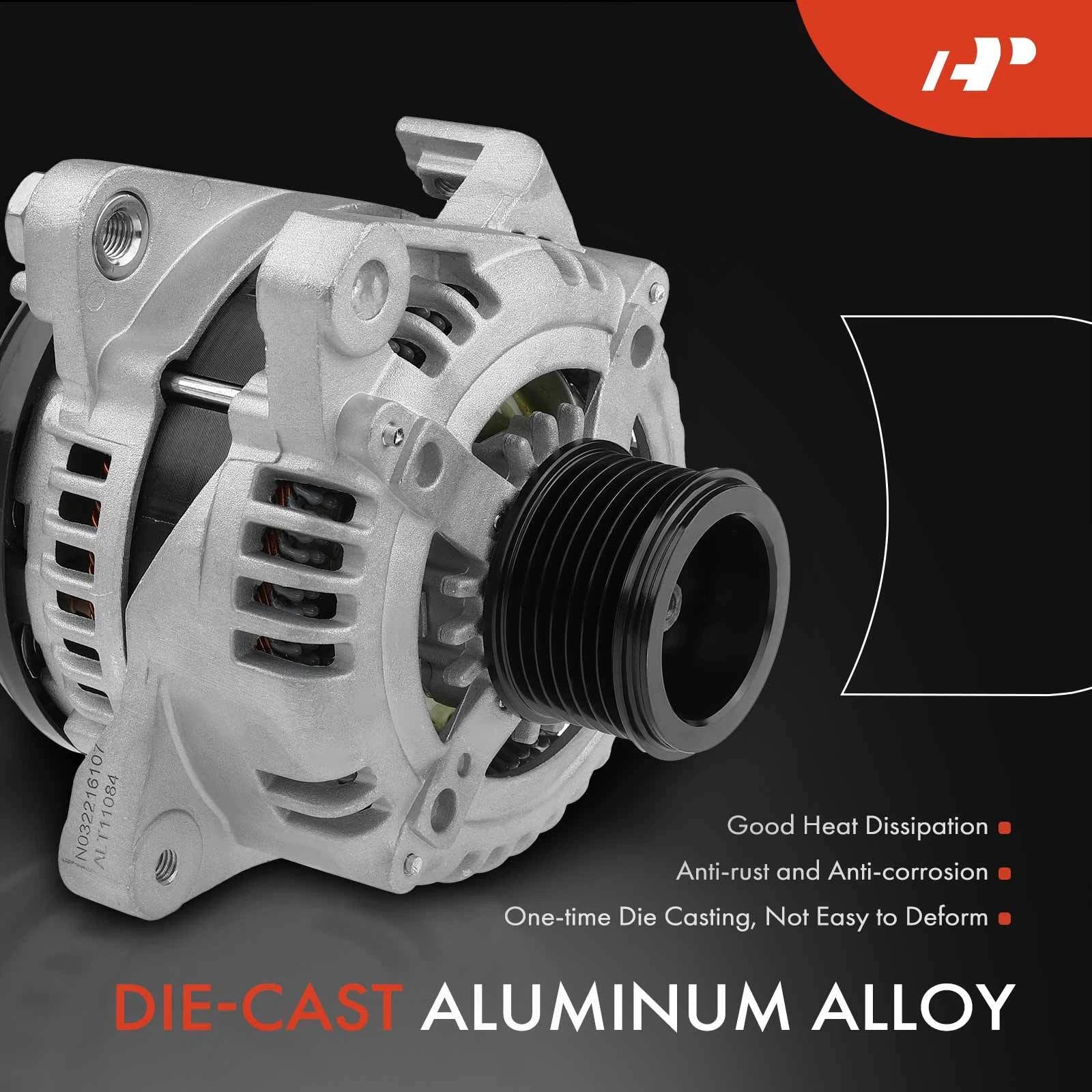 Alternator for BMW X1 2011–2013 L6 3.0L 170A CW