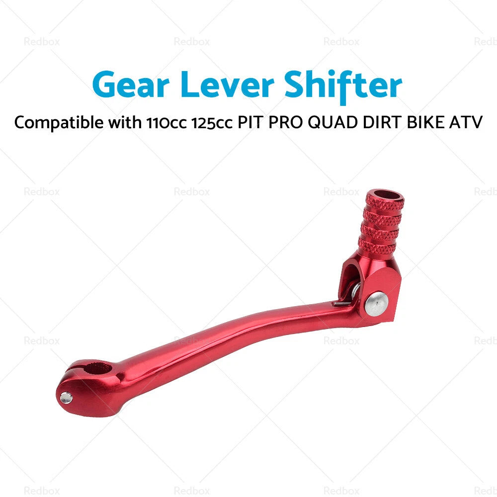 Gear Lever Shifter Handle for 110cc 125cc Pit Pro Quad Dirt (158mm 11mm)
