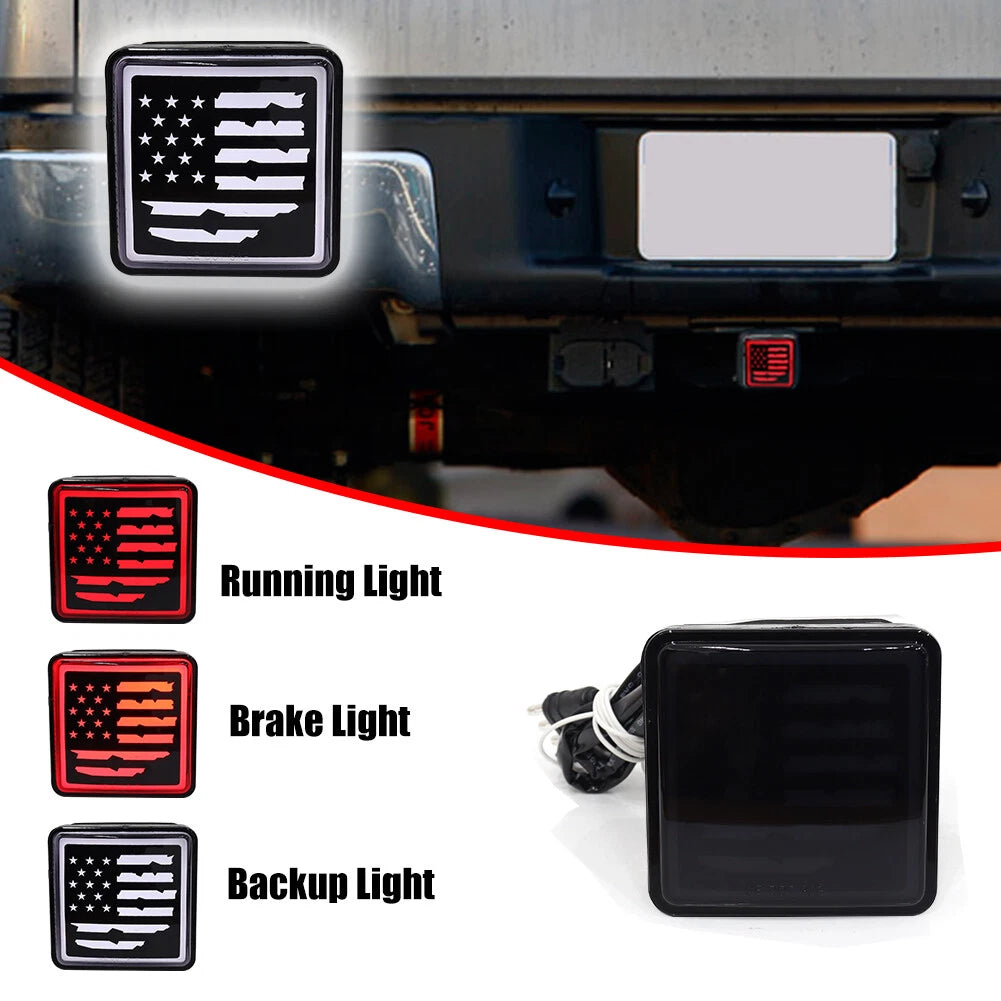 LED Brake Backup Light for Trailer Hitch 2"