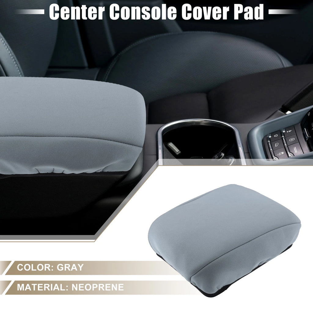 Arm Rest Box Cover Protector for Subaru Outback (2020–2023) Neoprene Gray 766549489378