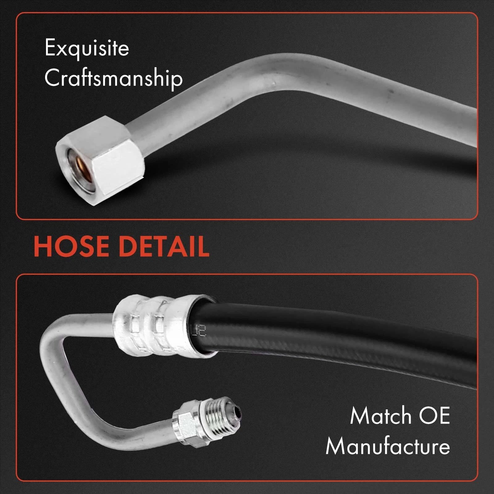 Power Steering Pressure Line Hose for Ford E550 Super Duty (2008-2010)