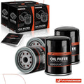 Set of 4 Engine Oil Filters for Dodge Ramcharger, Chrysler Town & Country (1974)