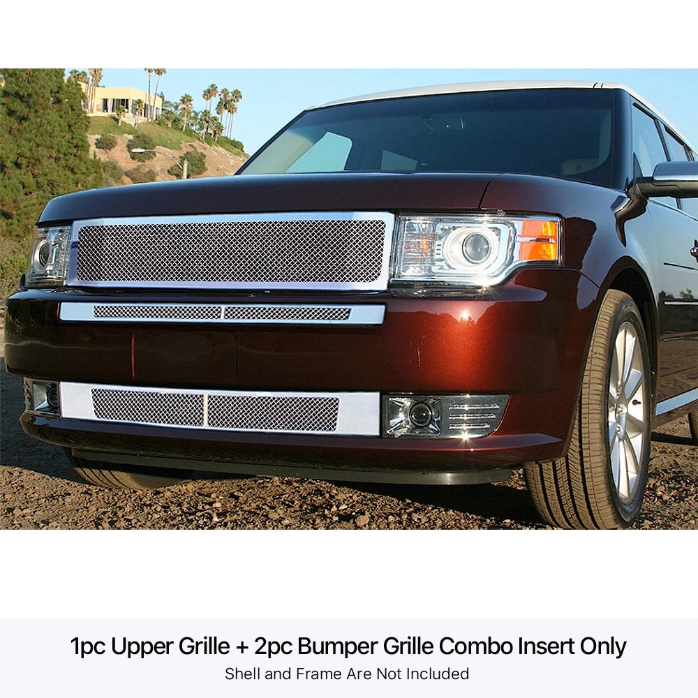 Stainless Steel Mesh Grille Insert for Ford Flex (2009-2012)
