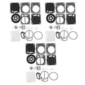 3PCS Carburetor Rebuild Kit for Sea-Doo SP SPI SPX HX GSI GSX (1990–2002)
