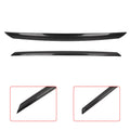 Carbon Fiber Upper & Lower Trunk Plate Trim Covers for Infiniti Q50 (2014–2017)