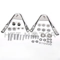 Chrome Tour Pak Pack Mount Rack Docking Hardware Kit for Harley Touring (1997–2008)