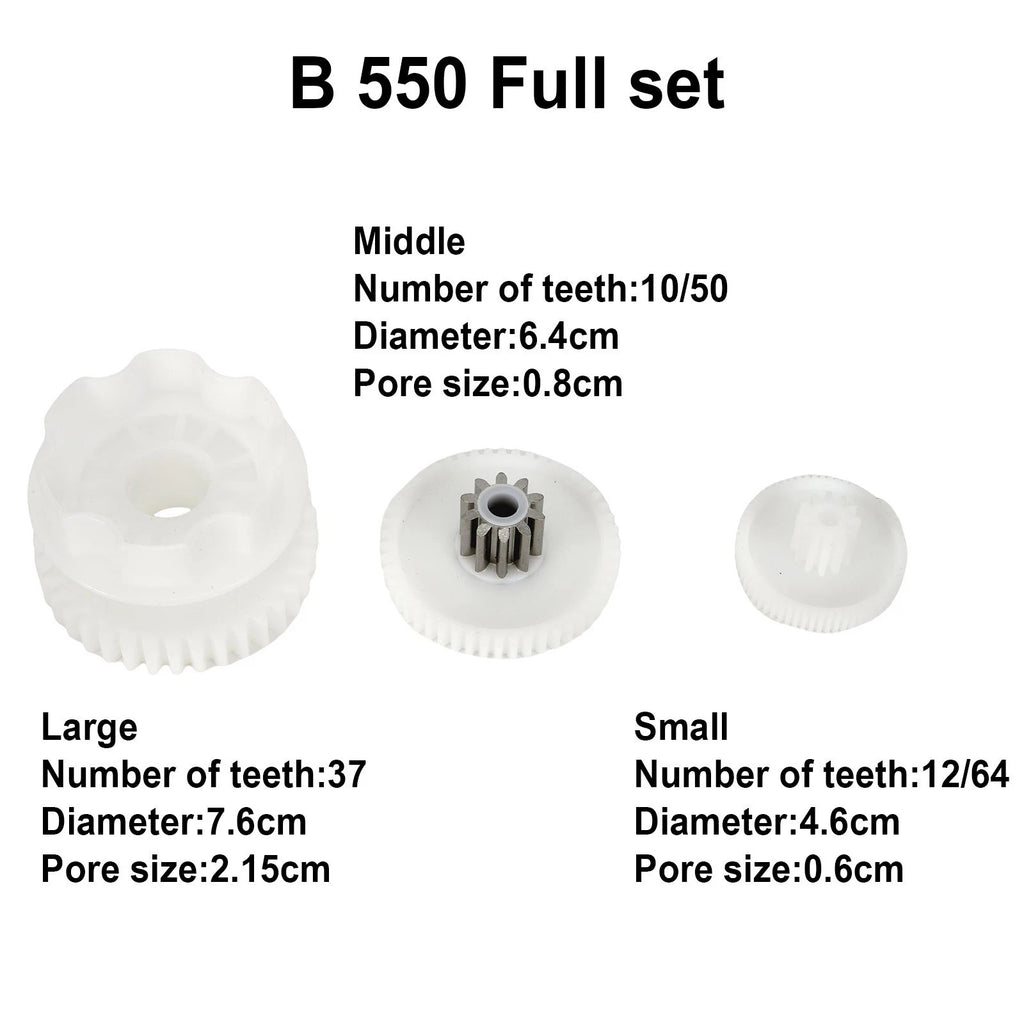 Electric Toy Car Gear Set for B 550 (Fits Smooth Ride)