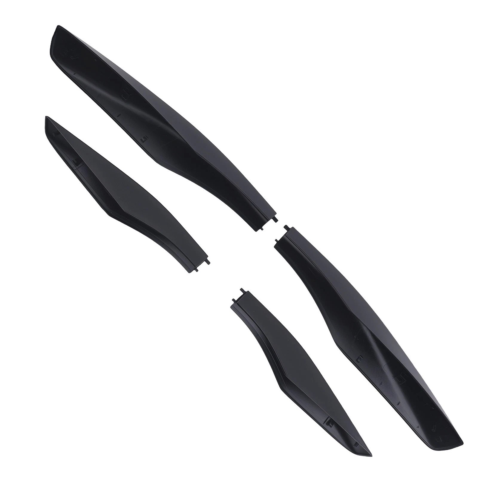 Set of 4 ABS Roof Rail Caps for Lexus RX300 RX330 RX350 RX400h (2003–2008)