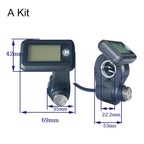 Electric Bike Speed Display LCD for (36V, 48V, 60V, 72V)