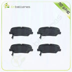 Set of 4 Metallic Front Brake Pads for Hyundai Santa Fe Sport, Kia Sorento