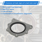 1 Pc Crankshaft Oil Seal with Flange for Mercedes-Benz C250 SLK250 (2012–2015) No. 2710140004
