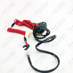 Start Stop Switch with Safety Tether Lanyard for Kawasaki Jet Ski (92072-3816)