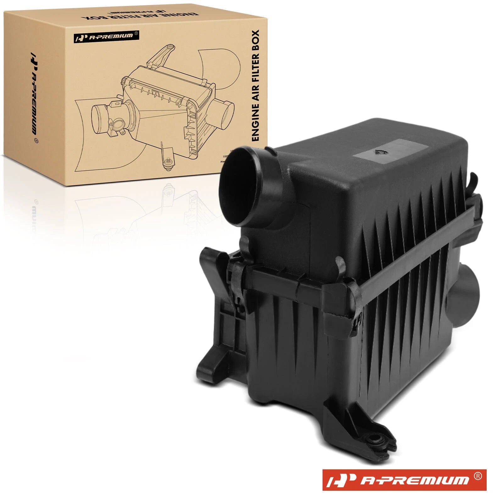 Air Cleaner Filter Box Housing for Hyundai Accent (2006–2011) Kia Rio (2006–2011)