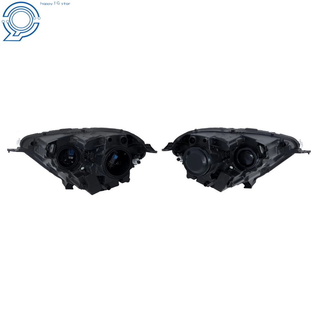 Chrome Bezel for Ford EcoSport (2018-2023) Halogen Headlight LED DRL Pair