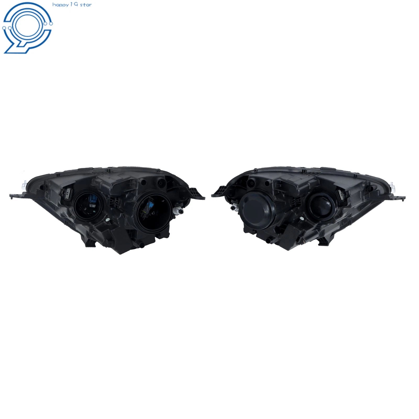 Chrome Bezel for Ford EcoSport (2018-2023) Halogen Headlight LED DRL Pair