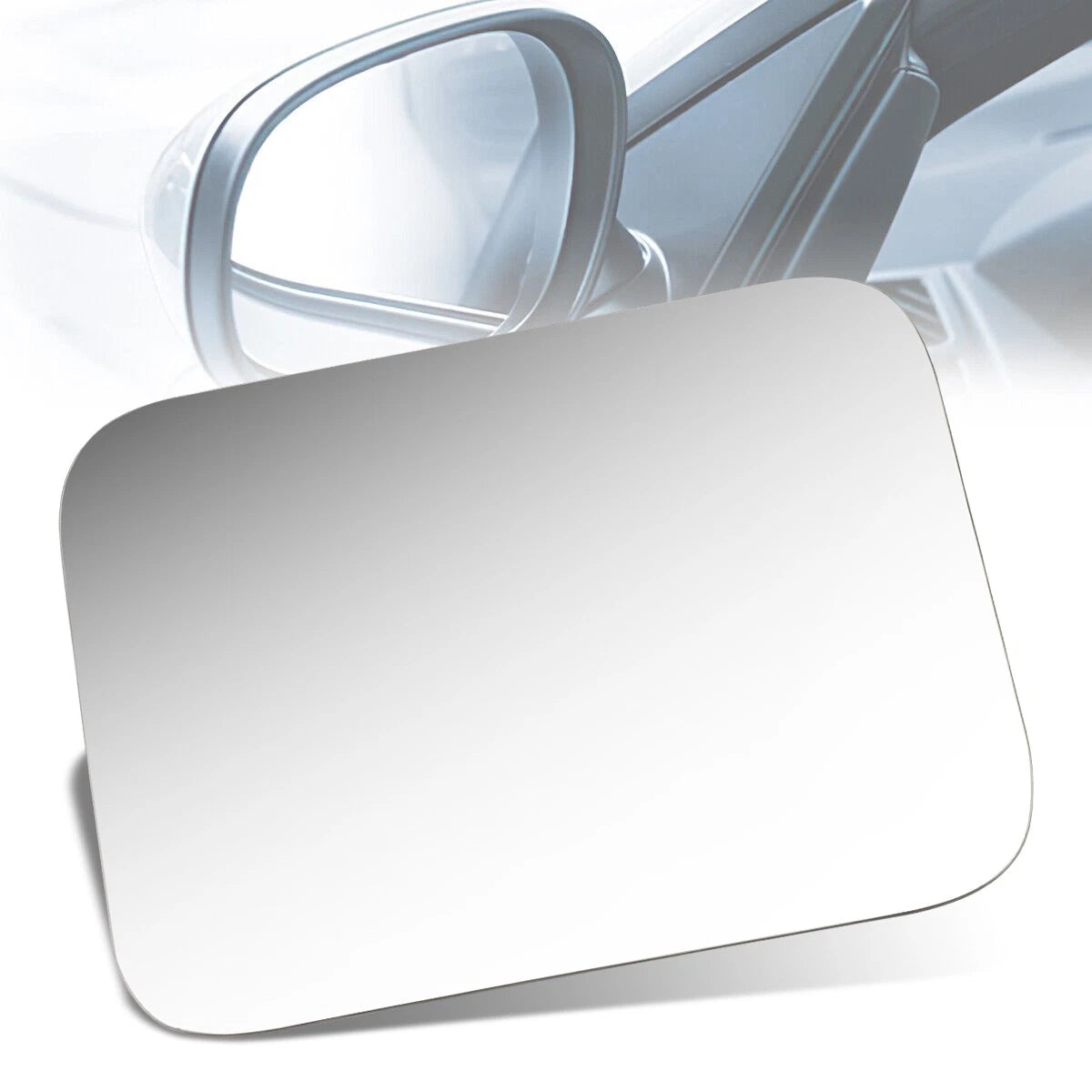 Side Rear View Door Mirror Glass for Isuzu Pickup (1981–1987) - Flat Lens
