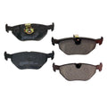 Set of 4 Hella Pagid 355007981 Rear Disc Brake Pads for BMW 540i, 528i, 525i, 530i (1996–2003)