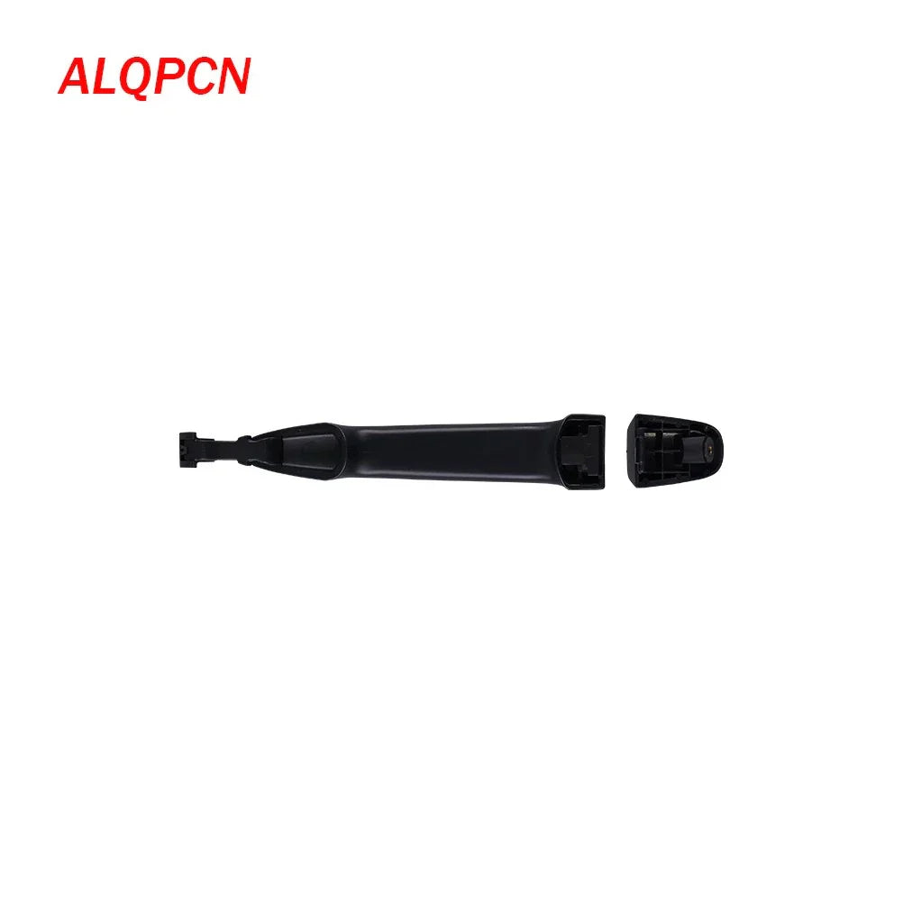 Black Exterior Handle Slanted Hole Cover for Toyota Alphard (2003-2008)