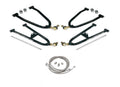 Lonestar Racing Sport Front A-Arms + Streamline Brake Lines for Yamaha YFZ450R (2009–2023)