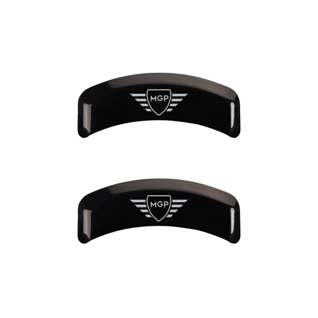 Caliper Covers Black Set with MGP Logo for BMW 325e (1985–1987)