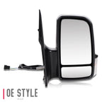 Right Manual Signal Side Mirror for Dodge Sprinter 2500 3500 (2006–2009) CH1321381