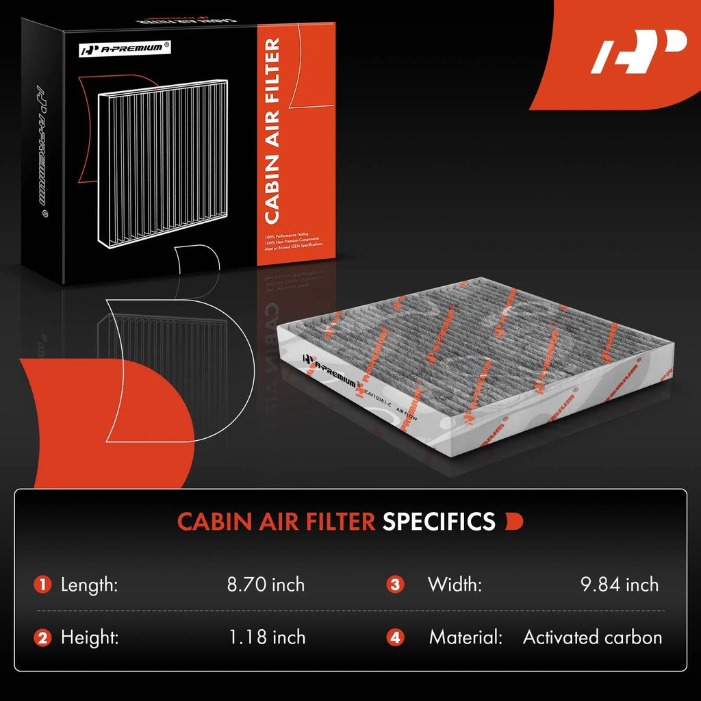 Engine & Activated Carbon Cabin Air Filter for Kia Magentis (2005-2006)