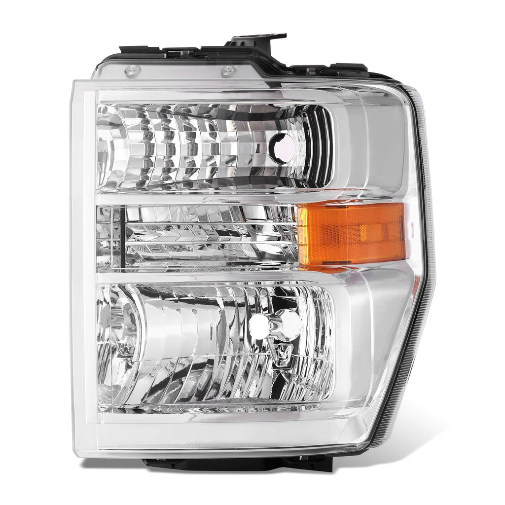 OE Style Chrome/Clear Headlight for Ford E150-E750 (2008–2021) - Driver Left