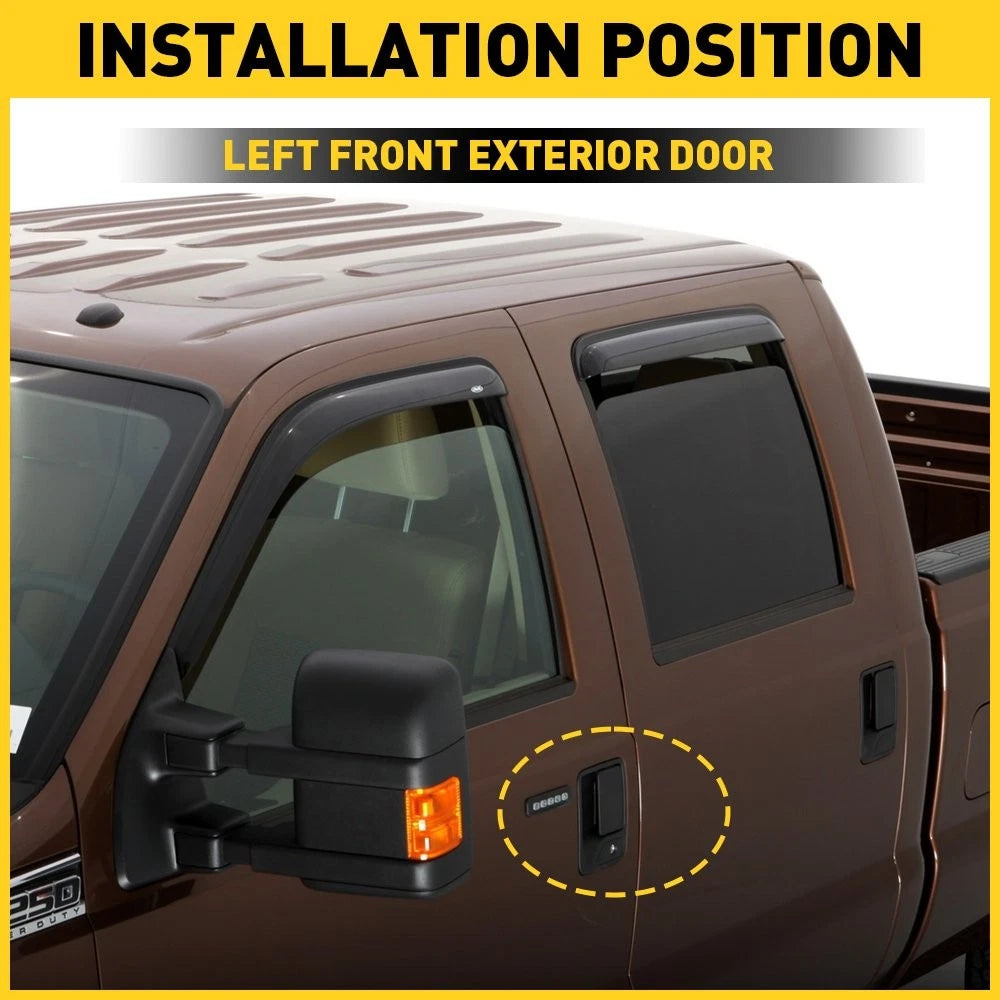 Outside Door Handle for Ford Super Duty F250 F350 (1999–2016) Left Front