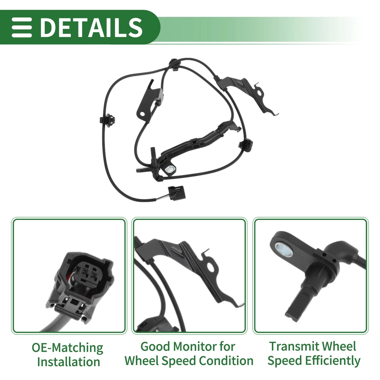 ABS Wheel Speed Sensor No. 8954202230 for Toyota Corolla (2019)