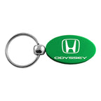 Green Oval Keychain KC1340.ODY.GRN - Officially Licensed for Honda Odyssey