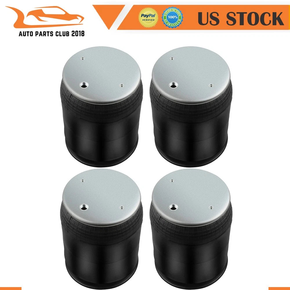 Set of 4 Air Suspension Spring Bags for Peterbilt (W01-358-8852, 1R12568, 307887)