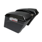 5" Stretched Saddle Bags + Speakers for Harley Touring (1993–2013)