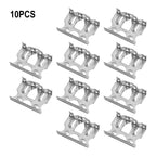 Aluminum Water Drain Clips Pack of 10 for Solar Panels