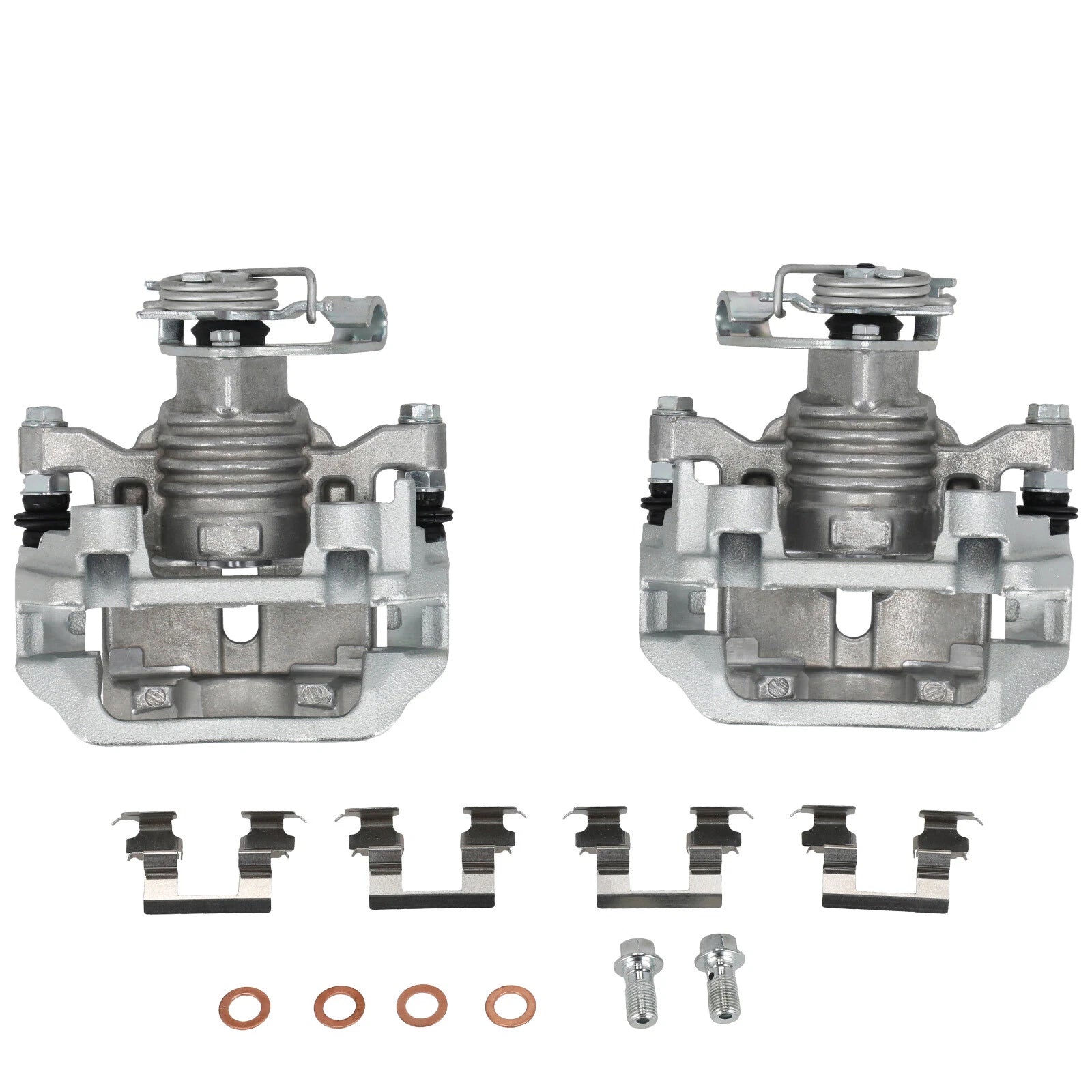 Set of 2 Rear Brake Calipers for Chevrolet Malibu (2004–2012) Pontiac G6 (2005–2010)