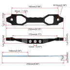 Battery Hold Down Bracket for Heavy Duty Applications (J Bolts)