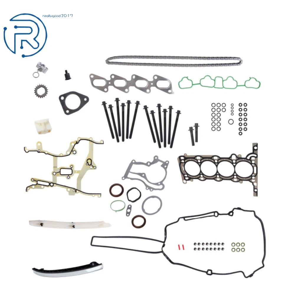 Head Gasket Set & Timing Chain Kit with Bolts for Chevrolet Cruze 1.4L Turbo (2011–2015)