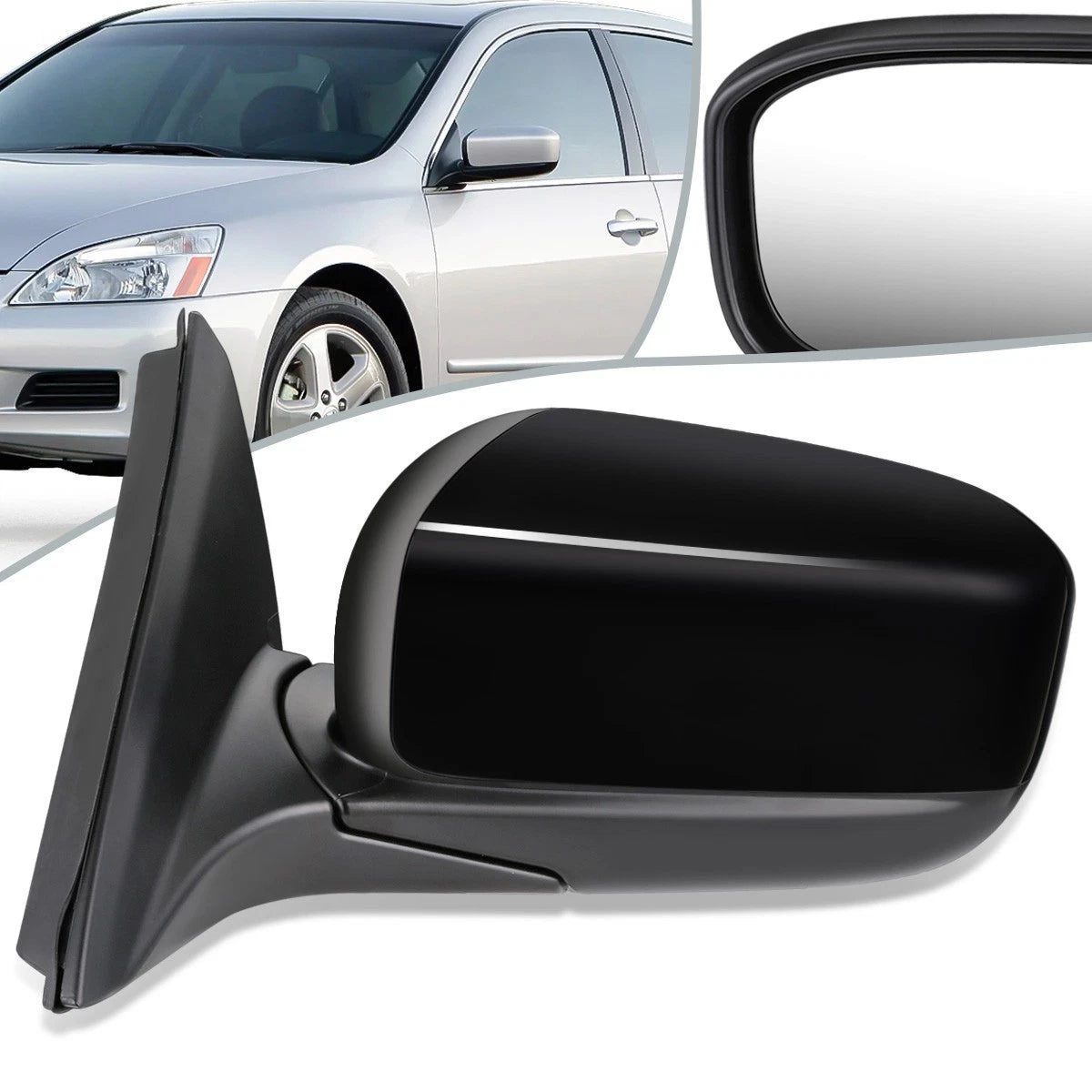Powered Driver Side Door Mirror for Honda Accord (2003–2007) HO1320152