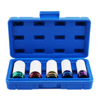5PC Lug Nut Socket Set for Impact Wheels (Thin Wall)