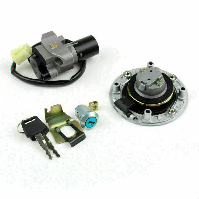 Ignition Switch Lock & Fuel Gas Cap Key Set for Suzuki GS500 (2001–2012) T9